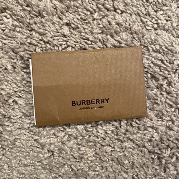 Burberry Monogram Pouch Clutch Brown and Orange - Picture 6 of 6